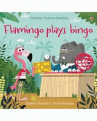 Flamingo plays bingo
